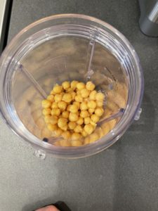 smashed Chickpeas recipe by home cooking with julie neville0