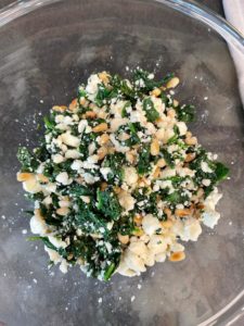 spinach feta and pinenut spring rolls recipe by home cooking with julie neville9