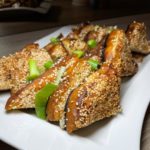 Homemade Sesame Prawn Toasts home cooking with julie neville recipe