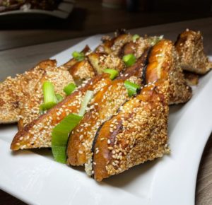 Homemade Sesame Prawn Toasts home cooking with julie neville recipe