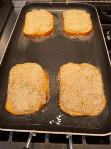 Homemade Sesame Prawn Toasts home cooking with julie neville recipe