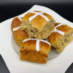 hot cross bun Julie neville home cooking
