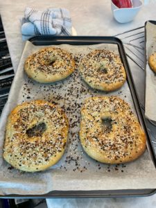 bagel Julie neville home cooking
