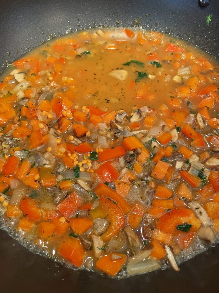 Lentil bolognese recipe by home cooking with julie neville4