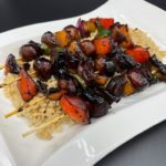 Teriyaki vegetable skewers home cooking with julie neville8
