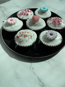Vegan cupcakes with coconut cream frosting recipe by home cooking with julie neville1