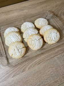 almond cloud cookies recipe by home cooking with julie neville6