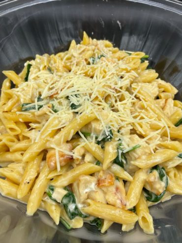 Chicken and lemon pasta recipe by home cooking with julie neville2