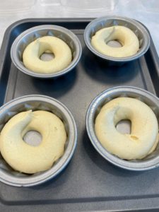 Mini vanilla bundt cakes with caramel buttercream recipe by home cooking with julie neville0