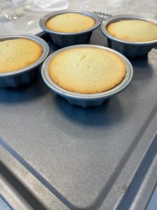 Mini vanilla bundt cakes with caramel buttercream recipe by home cooking with julie neville0