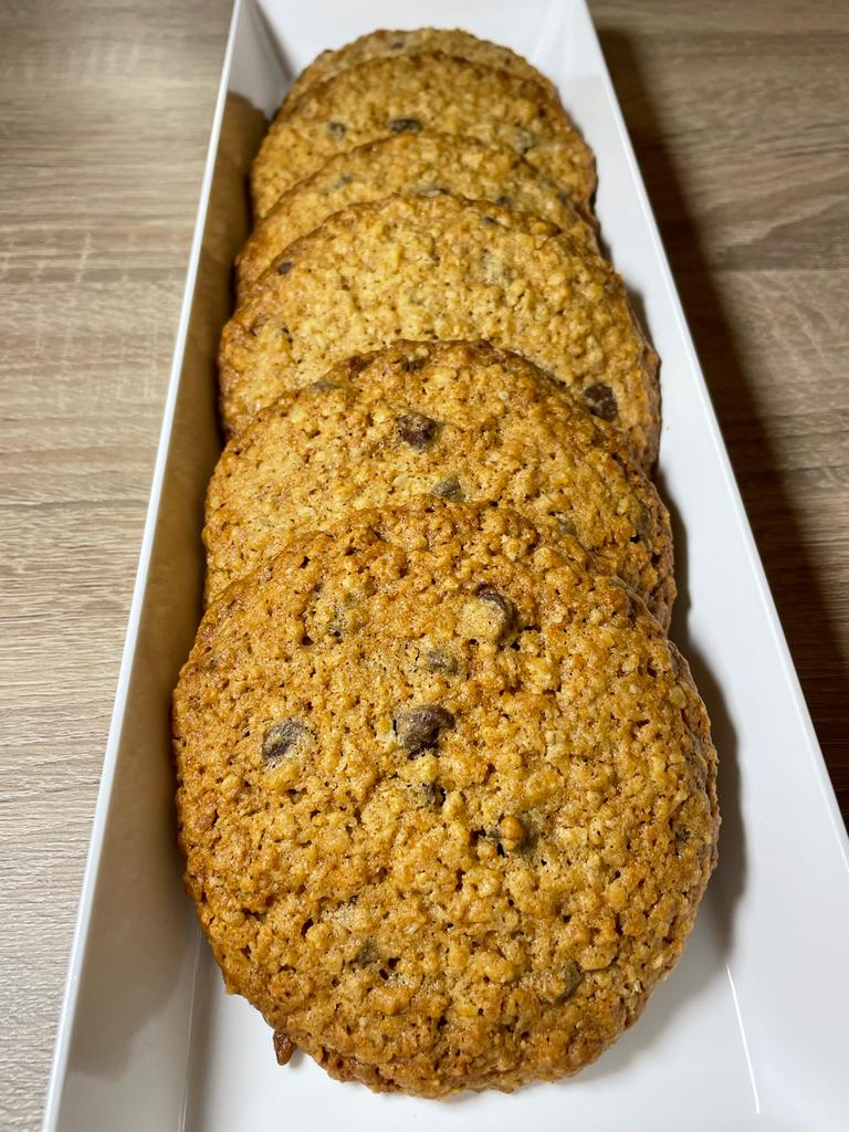 Oatmeal chocolate chip cookies recipe by home cooking with julie neville5