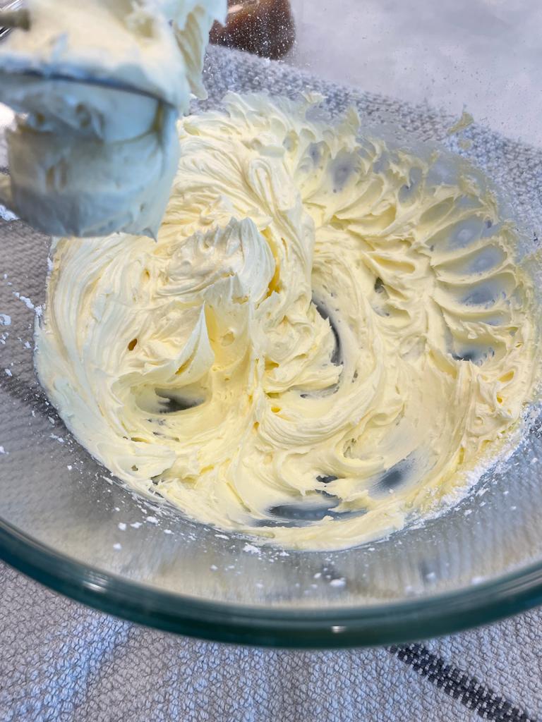 Mini vanilla bundt cakes with caramel buttercream recipe by home cooking with julie neville0