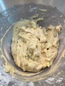 Apple and walnut breakfast muffins with cream cheese frosting1