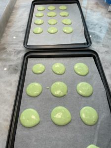 Sweet lime macarons home cooking with julie neville