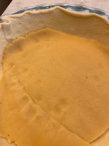 Apple, almond and pecan crumble pie JULIE NEVILLE