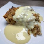 Apple, almond and pecan crumble pie JULIE NEVILLE