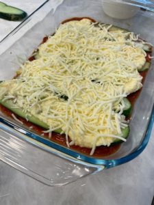 Courgette lasagne recipe by home cooking with julie neville0