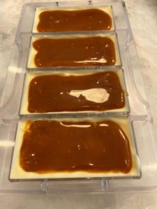 white chocolate caramel bars Julie neville