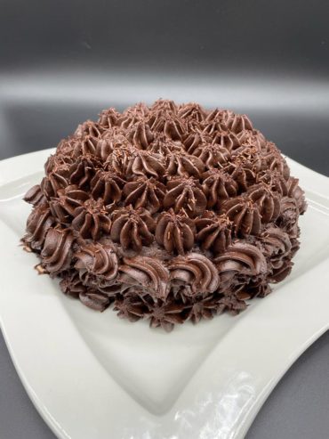 Very vegan and delicious chocolate cake recipe by home cooking with julie neville0