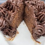 Very vegan and delicious chocolate cake recipe by home cooking with julie neville0