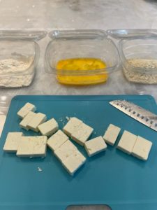 Crispy fried feta recipe by home cooking with julie neville1