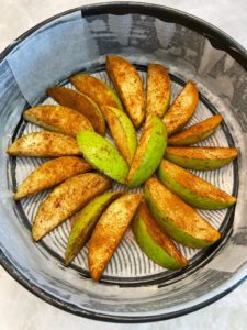 Vegan vanilla apple cinnamon cake recipe by home cooking with julie neville9