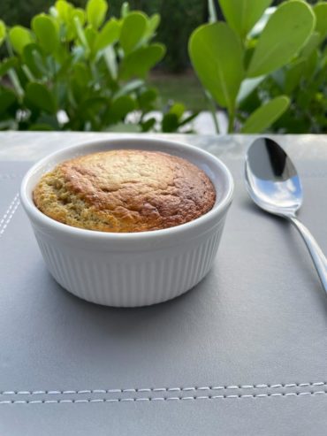 Banana blueberry baked oats home cooking with julie neville5