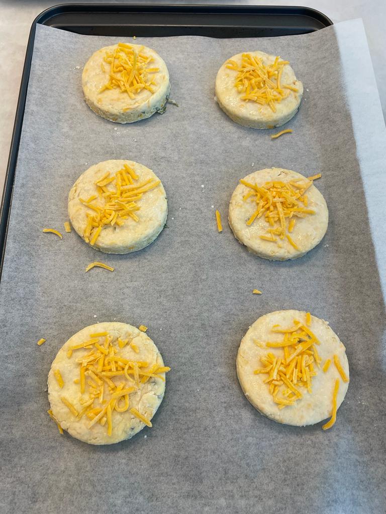 Flaky cheddar biscuits home cooking with julie neville1