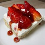 Strawberry shortcake sheet cake home cooking with julie neville0