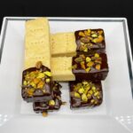 Chocolate pistachio shortbread Recipe Home Cooking with Julie