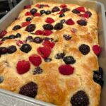 Sheetpan Baked Berry Pancake Recipe