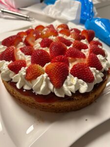 English Victoria sponge CAke Recipe_ Home Cooking With Julie