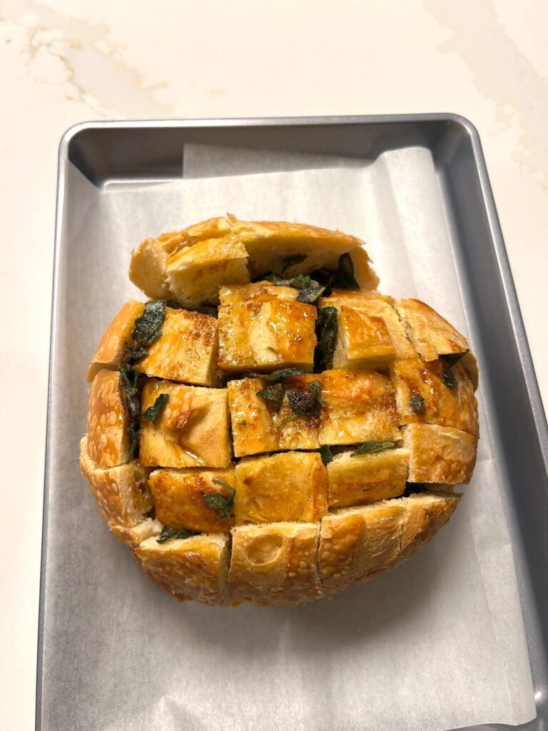 SAGE AND BROWN BUTTER SOURDOUGH Recipe