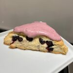Blueberry Scones with Blueberry Glaze