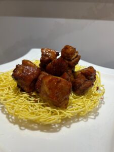 Pork Belly Crispy Fried Noodles