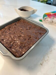 S’mores Brownie Slices