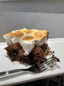 S’mores Brownie Slices