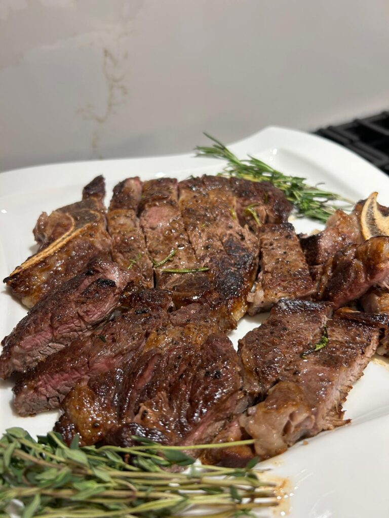 Thyme and Rosemary Ribeyes