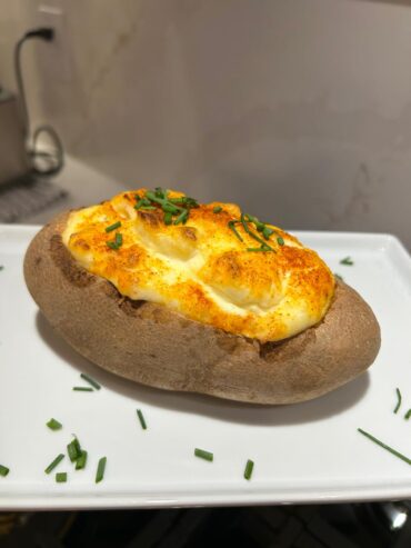 Twice Baked Cheesy Potatoes
