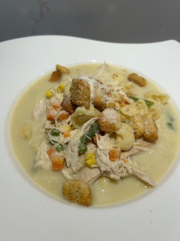 Chicken Tortellini Soup