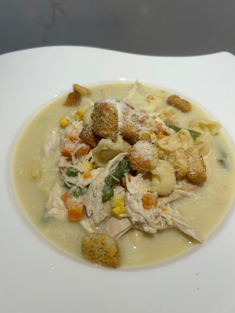 Chicken Tortellini Soup