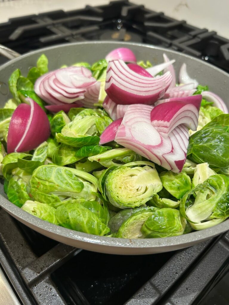 Bacon Roasted Brussels Sprouts