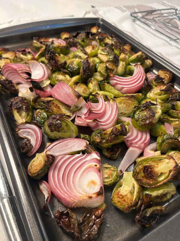Bacon Roasted Brussels Sprouts