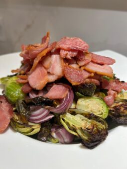 Bacon Roasted Brussels Sprouts