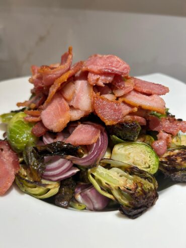 Bacon Roasted Brussels Sprouts