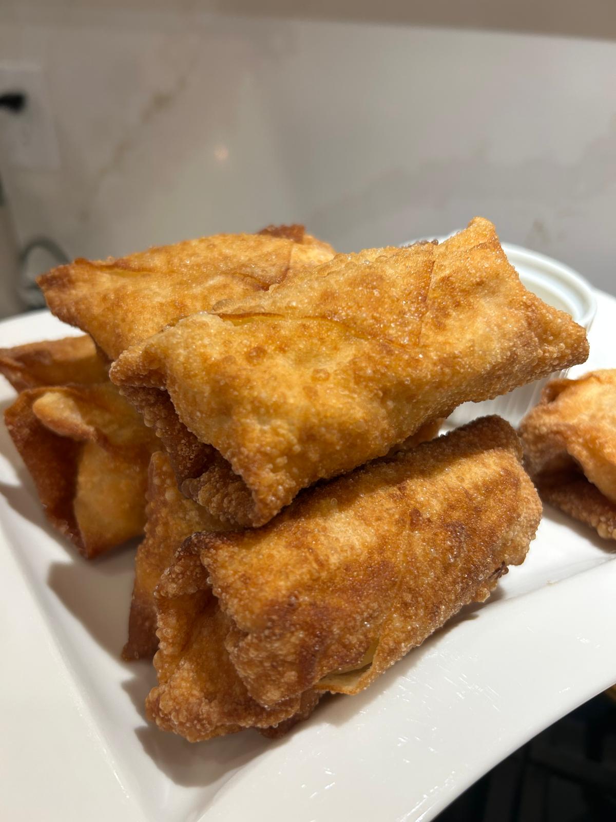 Chicken and Bacon Egg Rolls