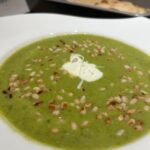 Cream of asparagus soup