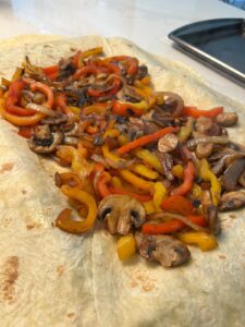 Sheetpan Vegetables Quesadillas