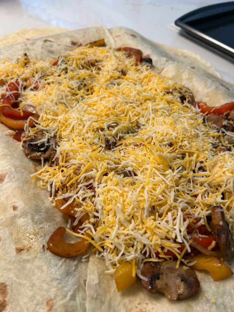 Sheetpan Vegetables Quesadillas