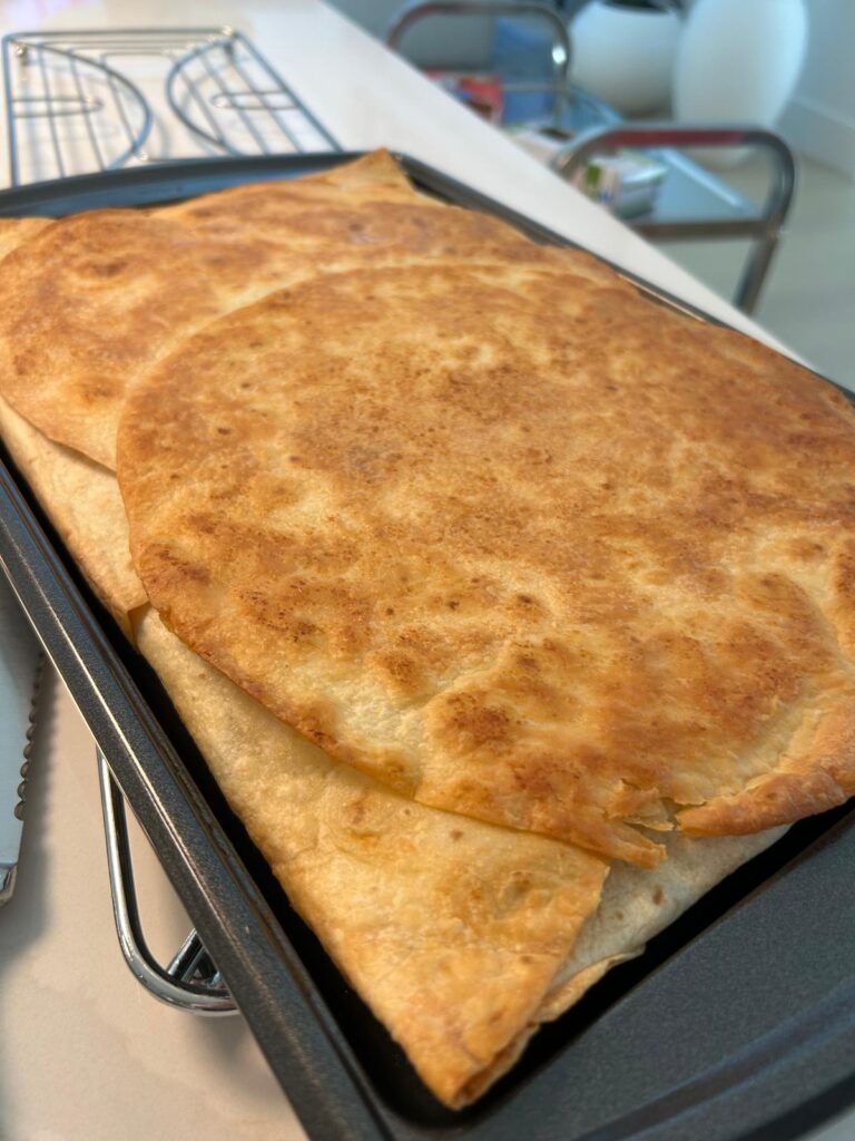 Sheetpan Vegetables Quesadillas